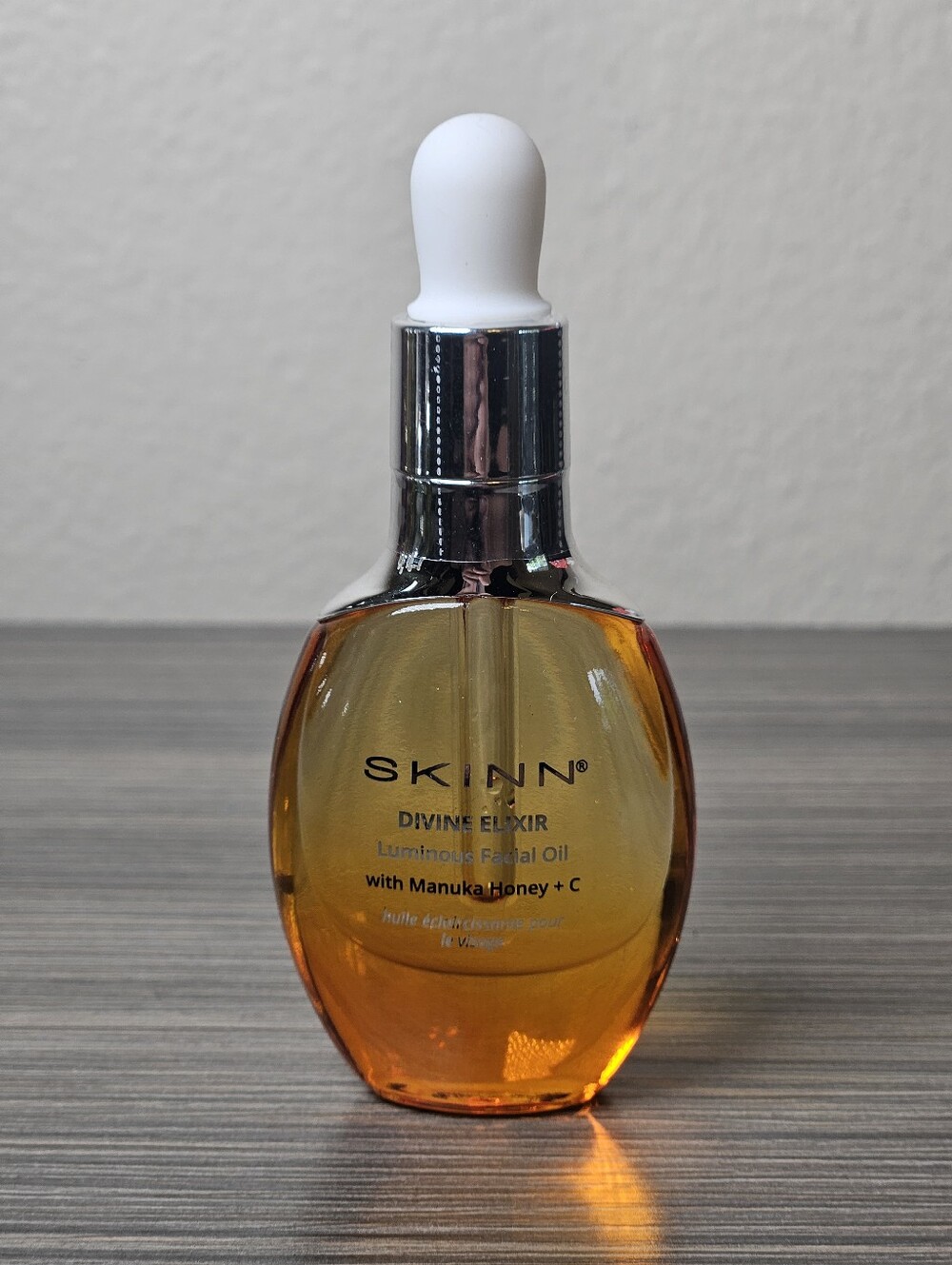 SKINN Divine Elixir Luminous Facial Oil with Manuka Honey & Vitamin C 0.5 oz New